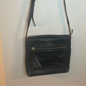 Kate Spade purse Chester Street Dessi Crossbody Black Pebbled Leather bag